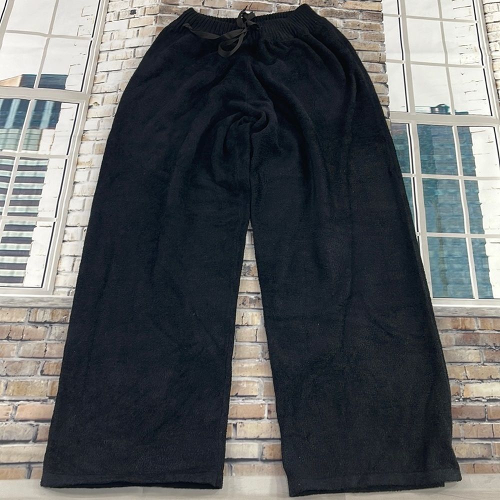 NWT Girl’s Soybu Black Elastic Drawstring Waist Comfort Fit Pants (XS) FZ22